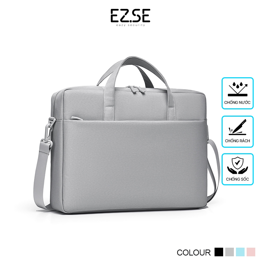 Túi đựng laptop chống sốc chống nước EAZY TL07 Cặp đựng laptop 15.6 inch , Túi xách công sở nam nữ
