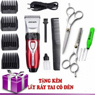 Tông đơ cắt tóc jichen jc-0817 cao cấp pin sạc hàng loại 1/bảo hành 6 tháng