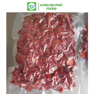 Thịt gấc sấy khô loại 1, hút chân không túi 250g - 500g