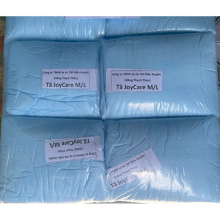 {Miễn Ship}Combo 100 miếng tã dán Joycare trần M/L 10 gói người lớn có vách chống tràn hai bên