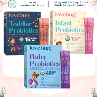 Men vi sinh dạng bột lovebug hộp 30 gói