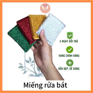 Rửa bát kim tuyến,miếng bọt biển, miếng rửa bát thần thánh siêu rẻ