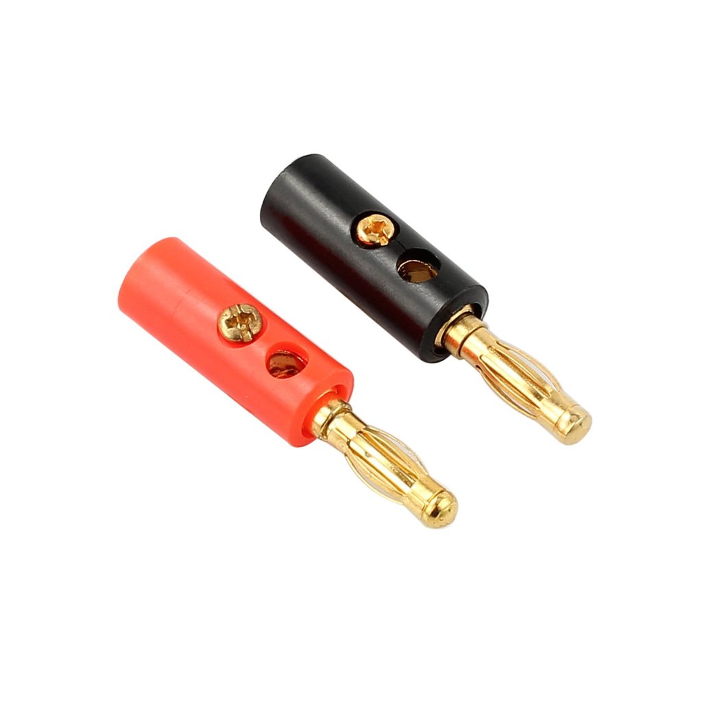 Jack Bắp Chuối 4mm Mạ Vàng