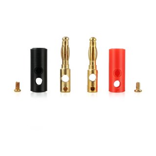 Jack Bắp Chuối 4mm Mạ Vàng