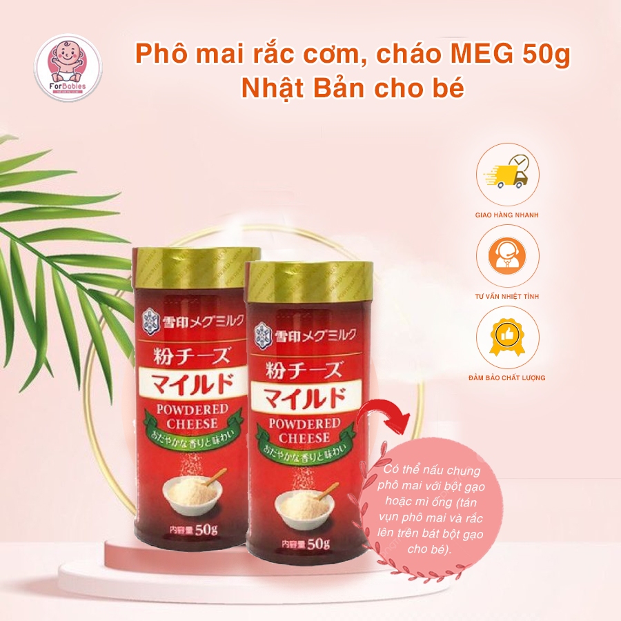 Phomai rắc cháo Meg 50g