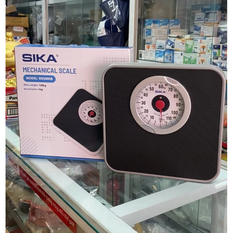 Cân Sức Khoẻ SiKa Cân Lò Xo Cân Cơ Học Model BR2000B (Bảo hành 12 tháng) chính hãng