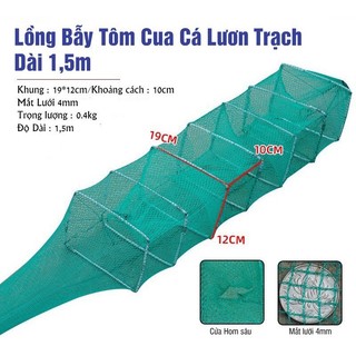Lưới Lồng Bát Quái hàng loại 1 Đánh bắt Lươn tôm cá siêu nhậy