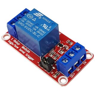 Module relay 1 kênh 5v 12v 10a 30a - kích mức thấp mức cao