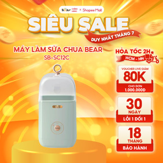 Máy Làm Sữa Chua Bear 1L Lên Men Tự Động 3 Chức Năng Tiết Kiệm Thời Gian Bảo Đảm An Toàn Vệ Sinh Thực Phẩm SB-SC12C