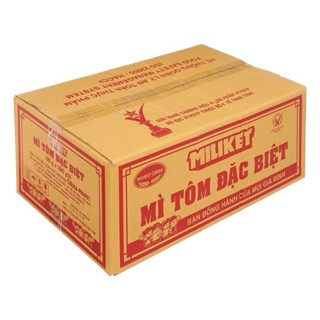 Thùng mỳ 100 gói miliket giấy 80g hàng chuẩn