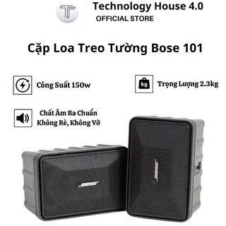 Cặp loa treo tường bose 101 âm thanh siêu hay dành cho hát karaoke gia đình, quán cà phê