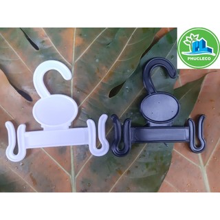 10 cái móc nhựa  treo dép lào, móc dép kẹp, móc treo dép(1combo 10cái).