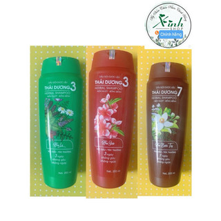 Dầu gội dược liệu thái dương 200ml ( thái dương 3 và thái dương 7 )