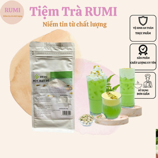 Bột Hạt Dẻ Cười Cô gái hót hít trà sữa hạt dẻ