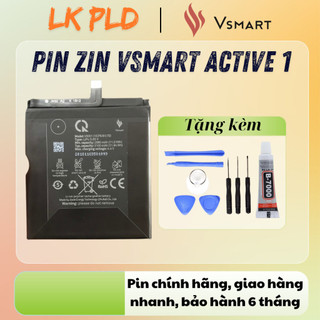 Pin vsmart active 1 zin chính hãng vsmart, dung lượng 3000mah, mã pin v3001, bảo hành 6 tháng