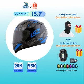 MŨ BẢO HIỂM FULLFACE LS2 FF353 RAPID ( Tặng kèm khăn trùm ninja )