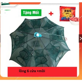 🐠 lồng ô bát quái đánh bắt cá,tôm,lươn tặng mồi