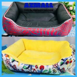 Đệm SUMMER vuông mùa hè cho chó mèo chất liệu dù siêu mát dễ vệ sinh