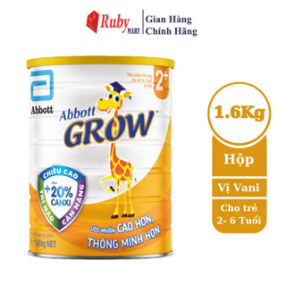 Sữa Bột Abbott Grow 2+ Dành Cho Trẻ 2 Tuổi Trở Lên Lon 1.6kg