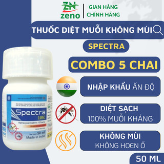 Thuốc diệt muỗi không mùi spectra 10sc 50ml, xuất xứ ấn độ, diệt muỗi kháng, côn trùng sâu bệnh