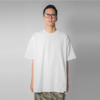 Áo Phông Thun Trắng Basic Nam Nữ Form Rộng Vải Cotton 2 Chiều Trơn Oversized By XFIRE AT-BLCOT-W322