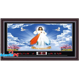 Lịch vạn niên – Tranh đèn – Đồng hồ - Khổ 55x100cm - mã 3113