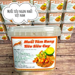 <HŨ 270g> MUỐI TÔM RANG TIÊU SIÊU CAY🌶