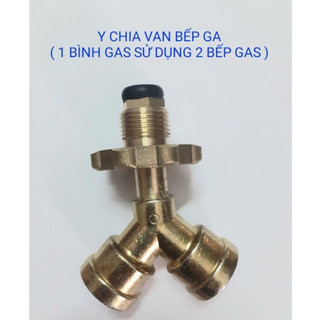 Y chia van ga 1 bình ga sử dụng 2 bếp ga