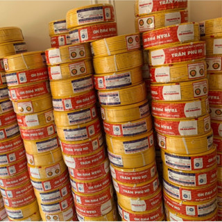 ( cuộn 100 mét ) dây điện TRẦN PHÚ HD - hàng chuẩn chính hãng, đủ loại dây đơn và dây đôi