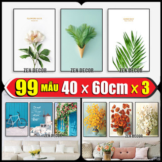 TRANH CANVAS CÓ KHUNG - Tranh decor phòng khách, phòng ngủ, phòng ăn, cầu thang