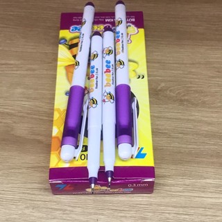 Hộp 10 Bút lông kim tím bebe thiên long