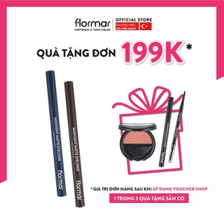 Combo 2 bút kẻ mắt flormar chống nhòe nhanh khô lâu trôi 1ml