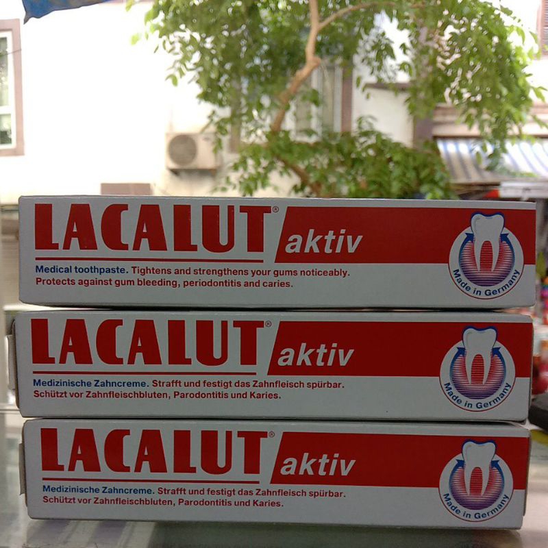 Kem đánh răng Lacalut aktiv