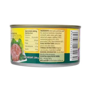 Chả Đùm Vissan Hộp 200G (Date mới)