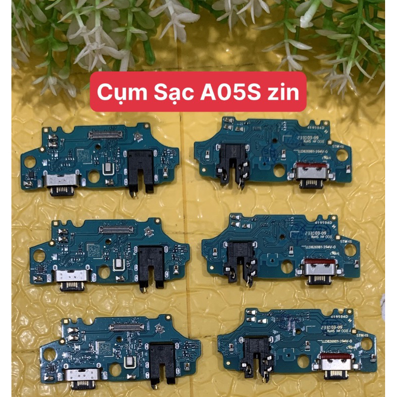 cụm bo mạch sạc sam sung a05s/ cụm sạc samsung a05s/ cụm đuôi sạc samsung a05s zin mới