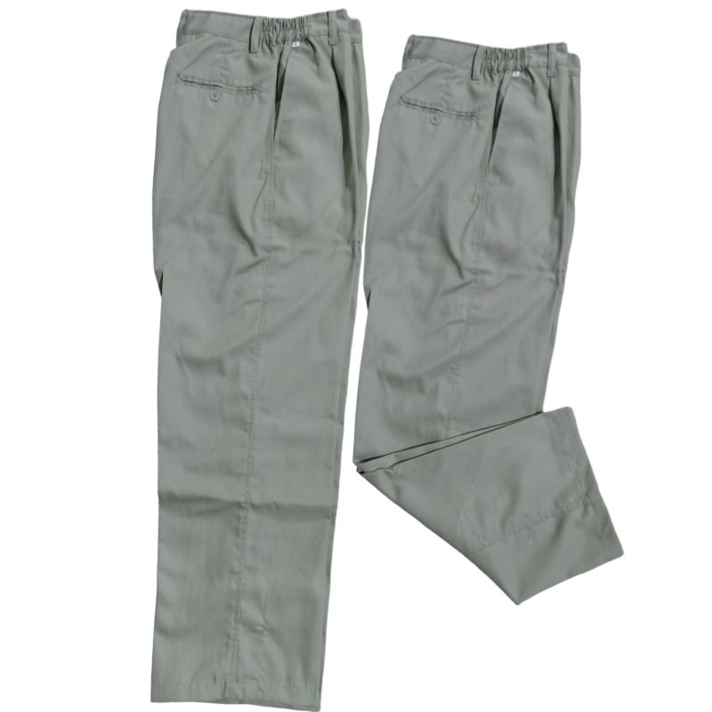 quần lao động màu ghi quần bảo hộ lao động Việt Anh