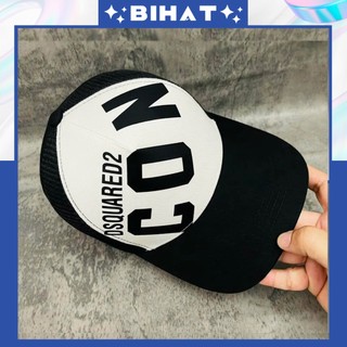 Mũ lưỡi trai phối lưới dsquared2 khoá nút thời trang nam nữ, nón kết lưới icon dsquared2 phối màu mu206