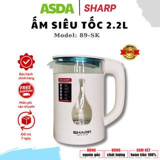 Ấm siêu tốc công suất 1800w, dung tích 2.2l tự ngắt khi sôi,tiết kiệm điện,chính hãng thái lan bh12t