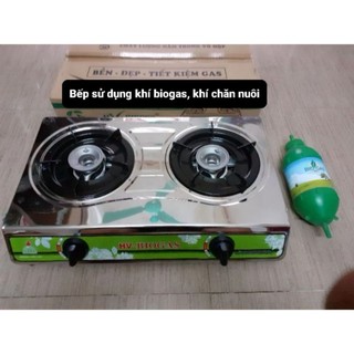 Bếp bioga đôi sinh học Hùng Vương HV ( tặng thêm quả lọc khí )