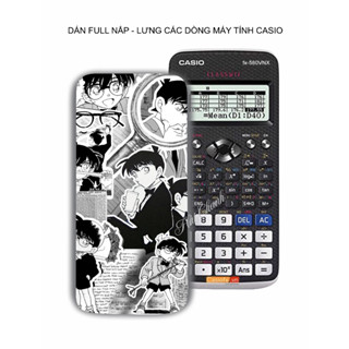  Conan - Miếng decal dán máy tính cầm tay casio full các dòng 
