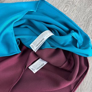 Đầm MiDi Lụa ZR Cổ Đổ Nhún Sườn KAMI