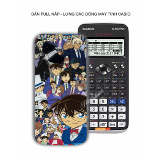 Conan - Miếng decal dán máy tính cầm tay casio full các dòng