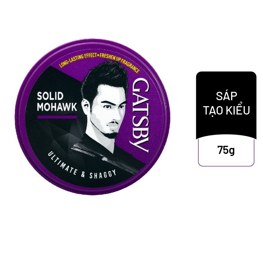 Wax tạo kiểu tóc Gatsby Stying Wax Ultimate and Shaggy-Tím