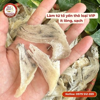 50gr chân yến thô nguyên chất tặng nhíp và nguyên liệu chưng yến