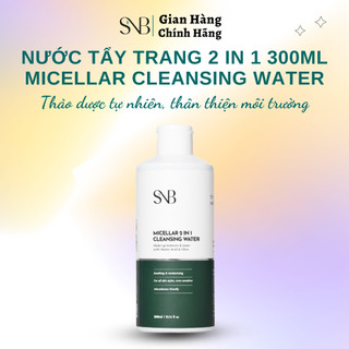 Nước tẩy trang snb micellar 2 in 1 cleansing water 30ml