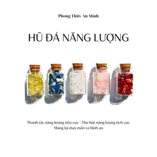 Hũ Đá Thạch Anh Thanh Tẩy Năng Lượng Cao 5cm - Thu Hút May Mắn - Đá Phong Thủy