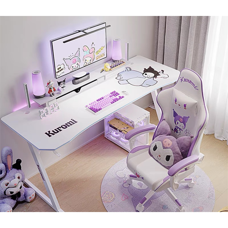 (Sẵn Bàn) Bàn gaming,bàn học,bàn Livestream Kuromi Loại Đẹp