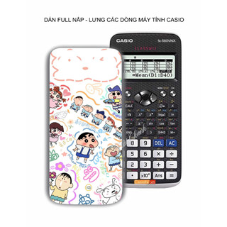 Shin - Miếng decal dán máy tính cầm tay casio full các dòng