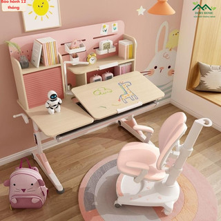 Bàn học sinh chống cận chống gù, bàn học đa năng, bàn học cho bé nhập khẩu chính hãng- nội thất dory
