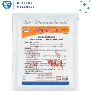 Bio-vitamin c 10% giải nhiệt chống nóng cho vật nuôi